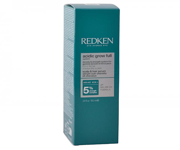 Posiluj�c� s�rum pro jemn� vlasy Redken Acidic Grow Full System Scalp & Hair Serum - 100 ml