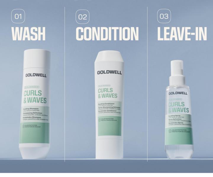 Hydrata�n� kondicion�r pro vlnit� a kudrnat� vlasy Goldwell Dualsenses Curls & Waves Bundling Conditioner - 200 ml