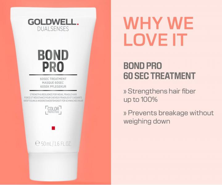 D�rkov� sada pro slab� a k�ehk� vlasy Goldwell Dualsenses Bond Pro Travel Set