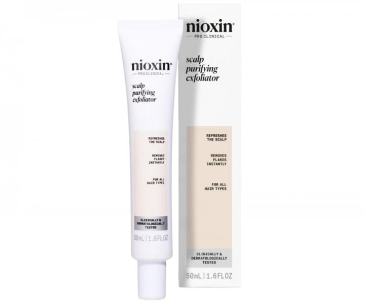 Exfolian peeling na pokoku hlavy Nioxin Scalp Purifying Exfoliator - 50 ml