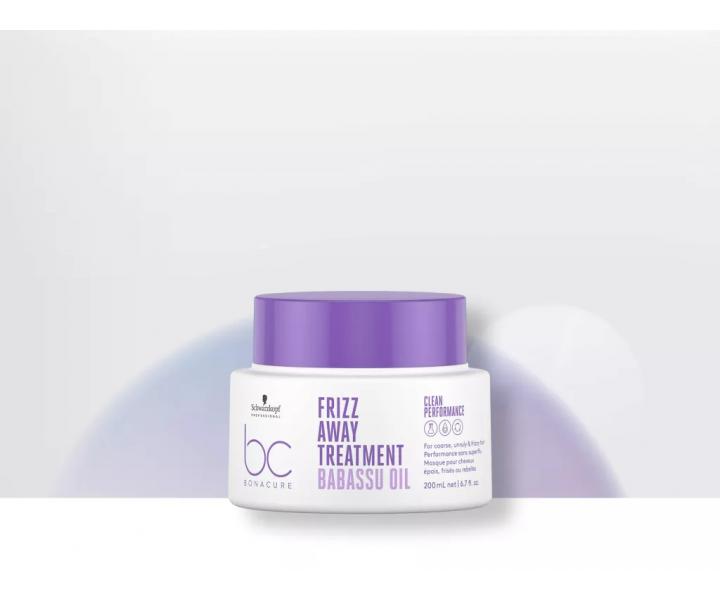 Kúra pro nepoddajné a krepaté vlasy Schwarzkopf Professional BC Bonacure Frizz Away