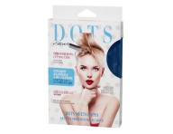 Kadeřnická pláštěnka na barvení a stříhání vlasů Sibel Dots - modrá