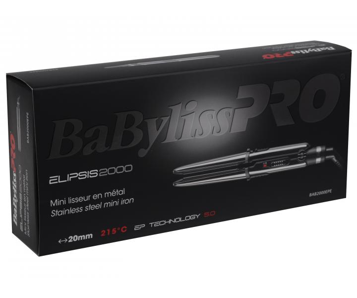 Cestovn ehlika na vlasy BaByliss Pro Elipsis 2000 BAB2000EPE - stbrn