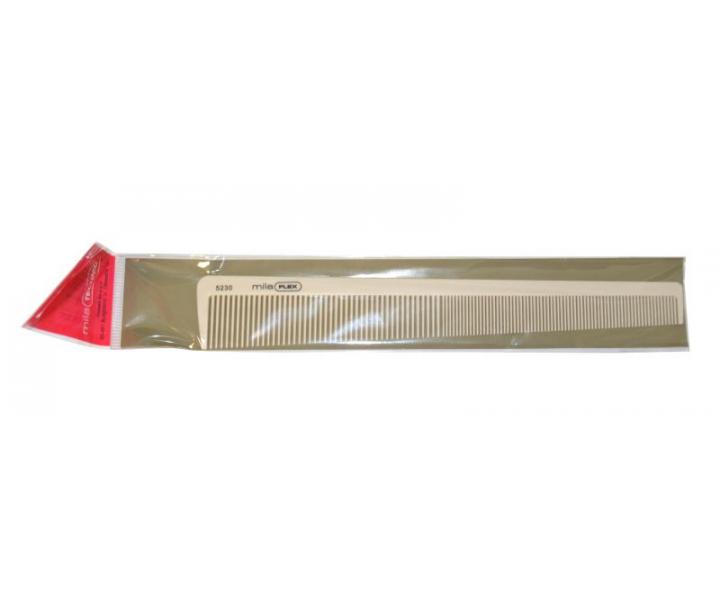 Antistatický hřeben na stříhání vlasů Mila Flex - 19,9 cm