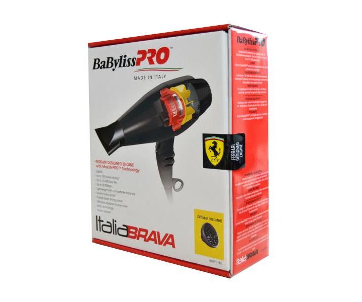 Fn BaByliss Pro ItaliaBrava s ionizac - 2400 W, ern