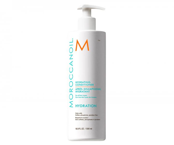 Dárková sada pro hydrataci suchých vlasů Moroccanoil Hydration Duo - 2 x 500 ml