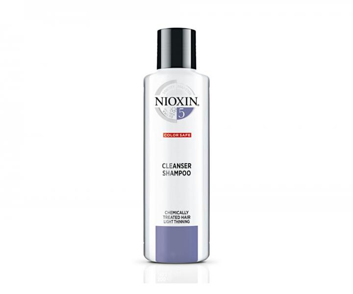Sada pro mírně řídnoucí chemicky ošetřené vlasy Nioxin System 5 Trial Kit No.5