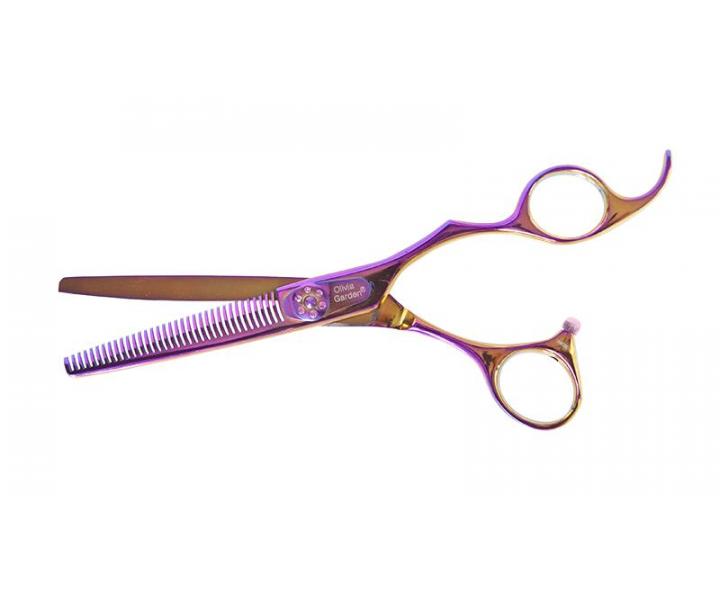 Profesionální řada kadeřnických nůžek Olivia Garden SilkCut® Shear Rainbow Edition - duhové