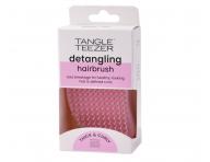 Kartáč na rozčesávání vlasů Tangle Teezer Thick and Curly - růžový