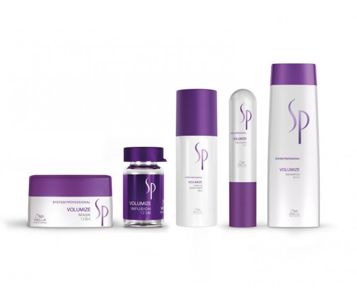 Pěnový kondicionér pro objem jemných vlasů Wella Professionals SP Volumize Leave-In - 150 ml