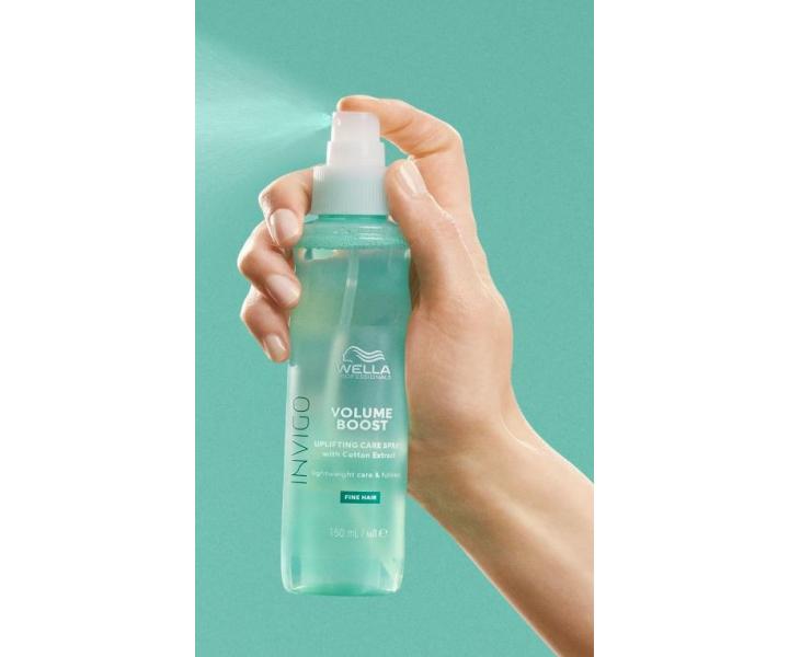 Sprej pro objem jemných vlasů Wella Professionals Invigo Volume Boost Uplifting Care Mist - 150 ml