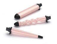 Multifunkční kulma na vlasy Babyliss Curl and Wave Trio Styler - růžová