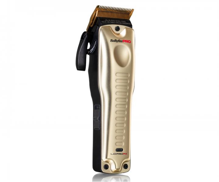 Profesionální strojek na vlasy BaByliss Pro Lo-ProFX FX825GE - zlatý
