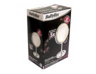 Kosmetické zrcátko s osvětlením  Babyliss - 5x zvětšovací