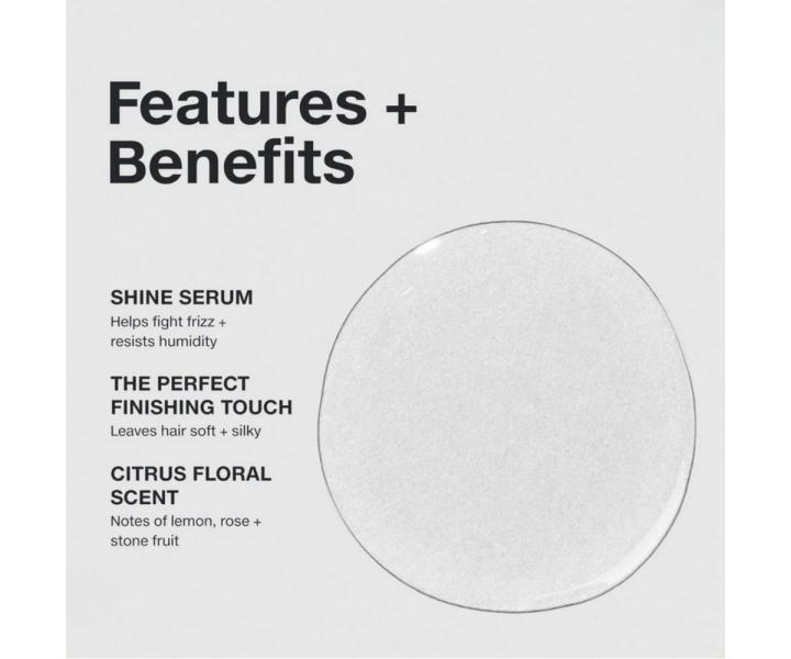 S�rum pro z��iv� lesk a uhlazen� st�edn� hrub�ch a� hrub�ch vlas� Paul Mitchell Smooth Gloss Drops - 75 ml