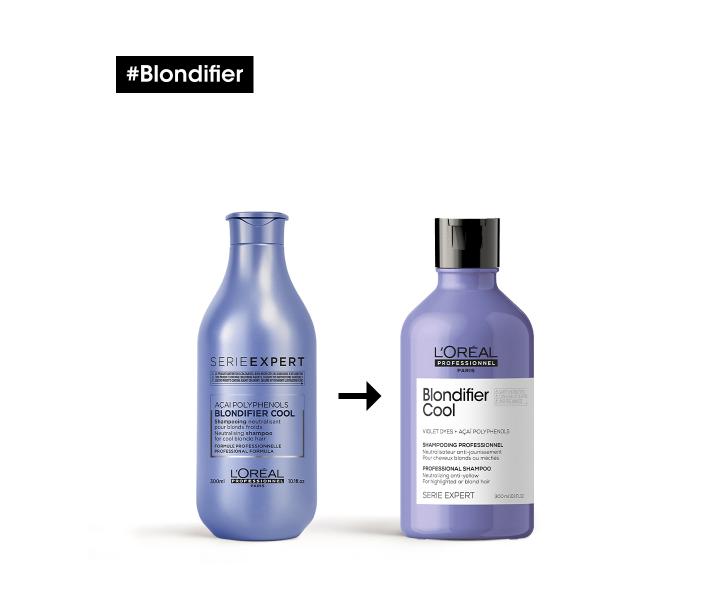 Sada pro neutralizaci blond vlasů Loréal Blondifier + poukaz na službu Metal Detox ZDARMA