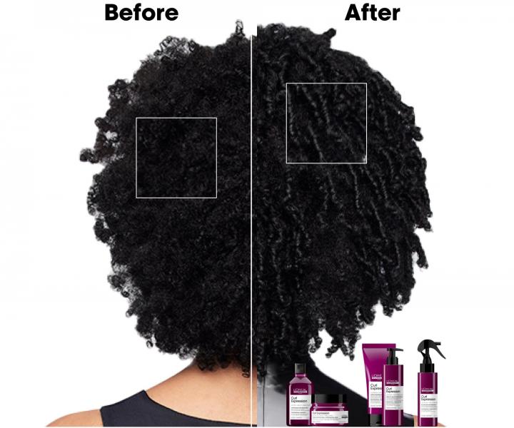 Čisticí šampon pro vlnité a kudrnaté vlasy Loréal Professionnel Curl Expression - 300 ml