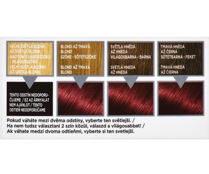 Permanentní barva Loréal Colorista Paint 6.66 Ronze - červená