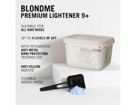 Zesv�tluj�c� pudr Schwarzkopf Professional BlondMe Premium Lightener 9+ - 450 g
