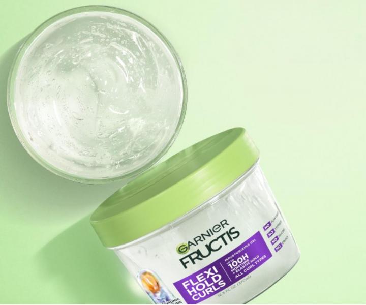 Hydrata�n� gel pro vlnit� a kudrnat� vlasy Garnier Fructis Method For Curls N�3 Flexi Hold - 370 ml