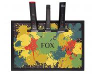 Magnetick silikonov podloka pro strojky a kadenick pomcky Fox Barber Magnetic Mat - 48 x 33 cm