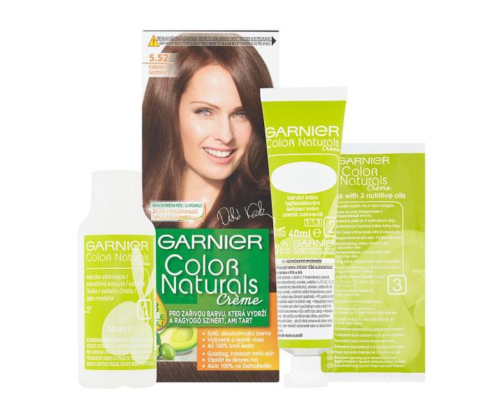 Permanentn� barva Garnier Color Naturals 5.52 ka�tanov�
