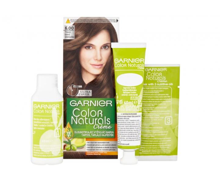Permanentní barva Garnier Color Naturals 6.00 tmavá blond