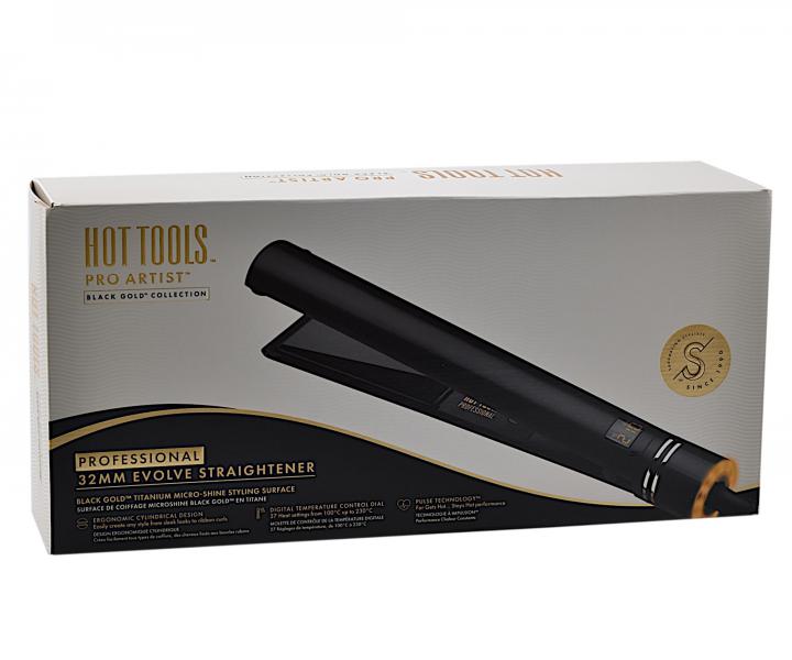 Profesionální žehlička na vlasy Hot Tools Evolve Black Gold Styler