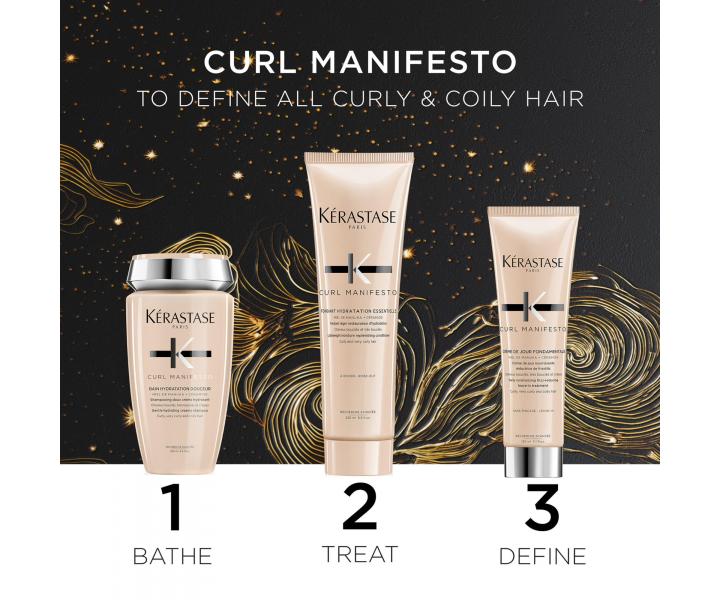 Dárková sada pro hydrataci vlnitých vlasů Kérastase Curl Manifesto