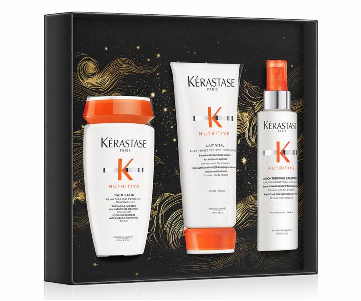 Drkov sada pro hydrataci suchch vlas Krastase Nutritive