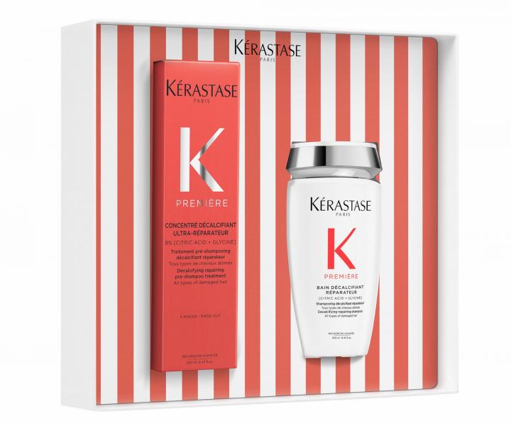 Drkov sada pro obnovu a odvpnn pokozench vlas Krastase Premire Spring Box