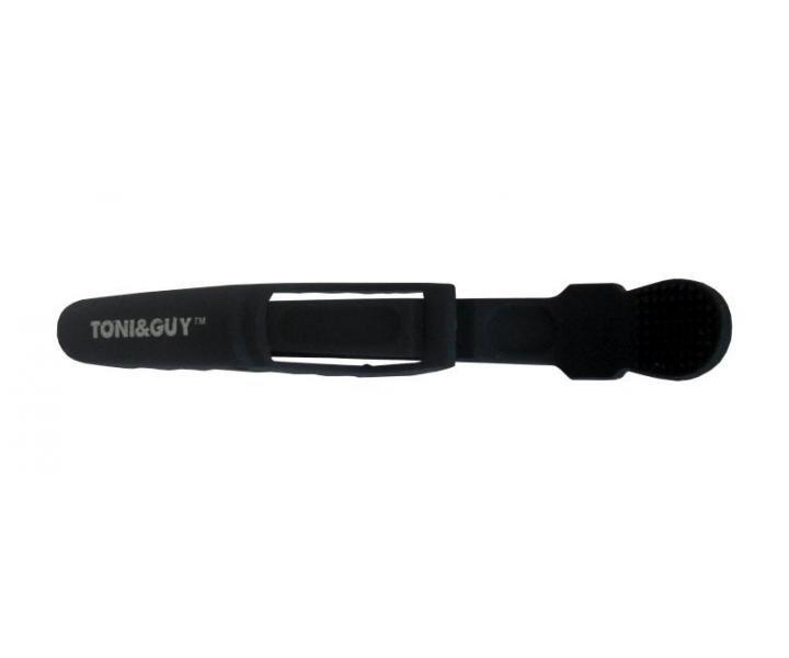 Gumové klipsy do vlasů Toni&Guy - pružné 11,5 cm - 6 ks černé