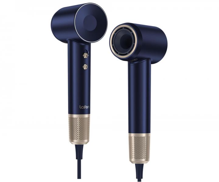 Profesionální fén na vlasy Laifen Swift Premium Golden Blue - 1600 W, modro-zlatý