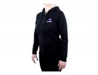 Mikina na zip s potiskem - dmsk, ern M