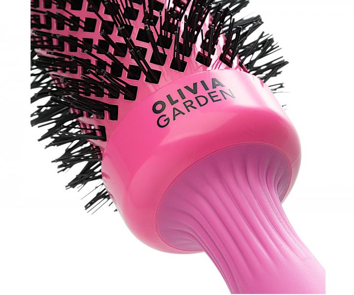 Kulat foukac kart na vlasy Olivia Garden Expert Blowout Shine Pink - 45 mm