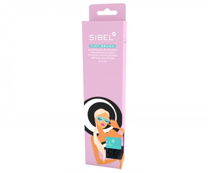 Sada štětců na barvení vlasů Sibel Tint Brush - 5,5 cm,  2 ks