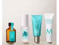 Cestovn� sada pro p��i o t�lo a vlasy Moroccanoil Greetings From The Body Collection + kr�m na ruce a ta�ti�ka zdarma
