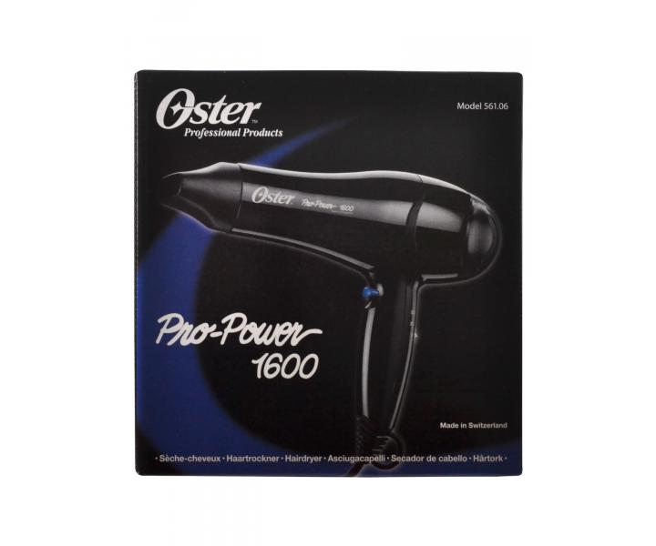 Ultralehk a vkonn profesionln fn Oster 561-06 - 1600 W, ern