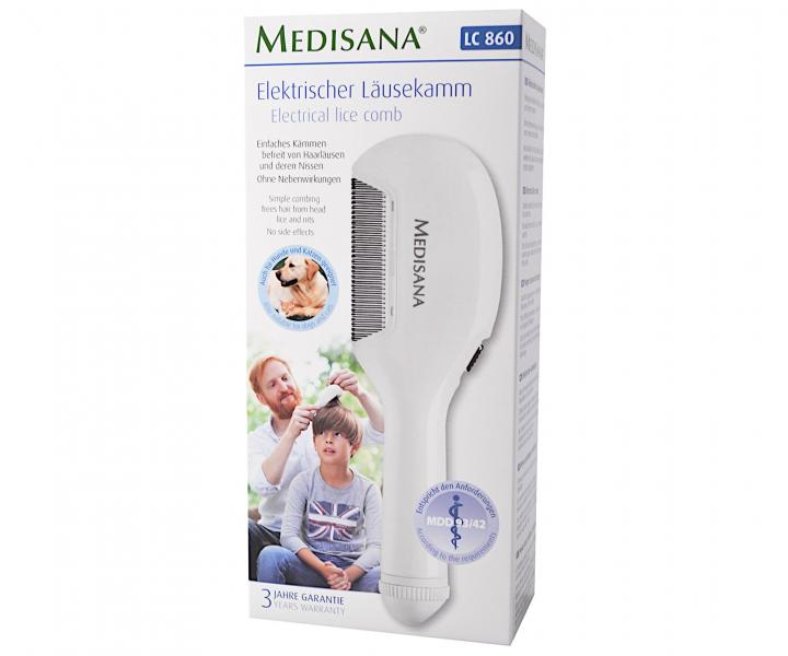 Elektrický odvšivovací hřeben Medisana LC 860