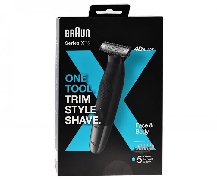 Zastřihovač na celé tělo Braun XT5100 - černý