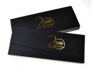 Kadeřnické nůžky pro leváky Mila Professional 5,5" - černé
