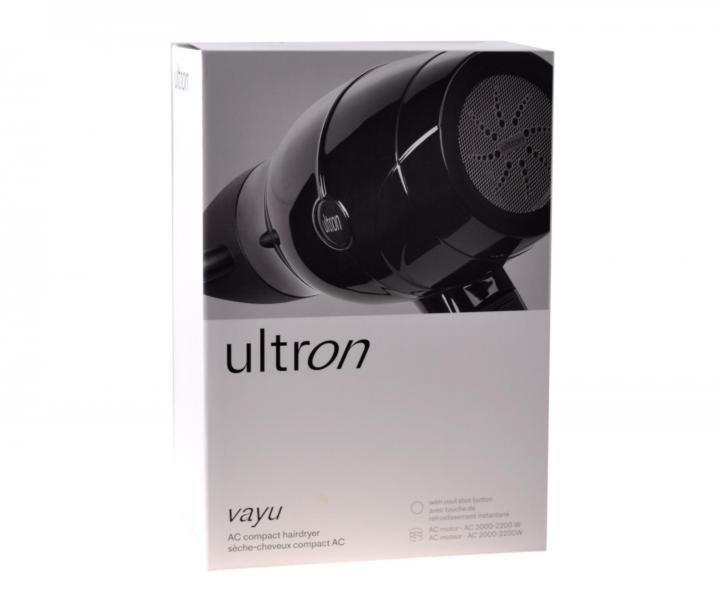 Profesionální fén na vlasy Ultron Vayu - 2000-2200 W, černý
