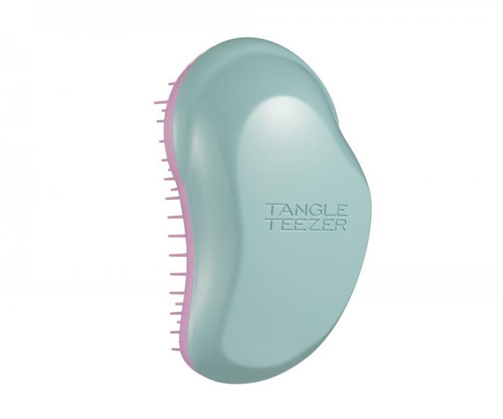 Kartáč na rozčesávání vlasů Tangle Teezer Original Mini Marine Teal and Rosebud - růžovo-tyrkysový