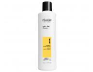 Sada pro mírně řídnoucí přírodní vlasy Nioxin System 1 Trial Kit No. 1