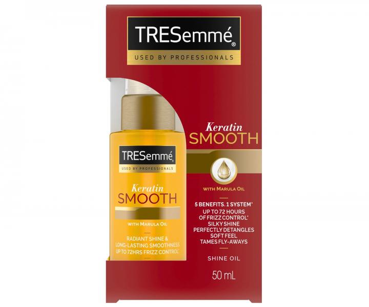 Olej pro hladk a leskl vlasy Tresemm Keratin Smooth Shine Oil - 50 ml