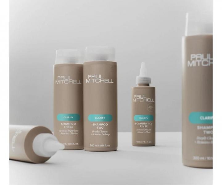 istic ampon pro poslen vlas a odstrann chlru Paul Mitchell Clarify Shampoo Three - 300 ml