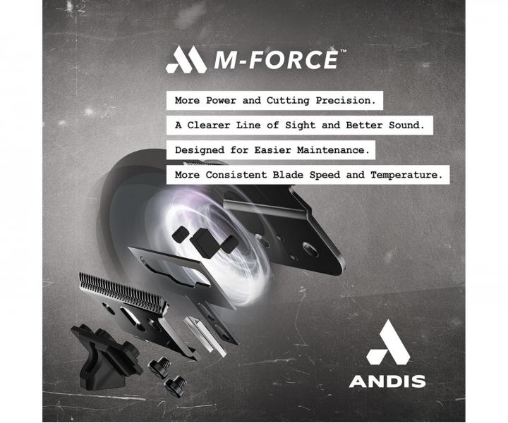 Profesion�ln� konturovac� strojek na vlasy Andis GTX-Exo M-Force Cordless Trimmer 561863 - �ern�