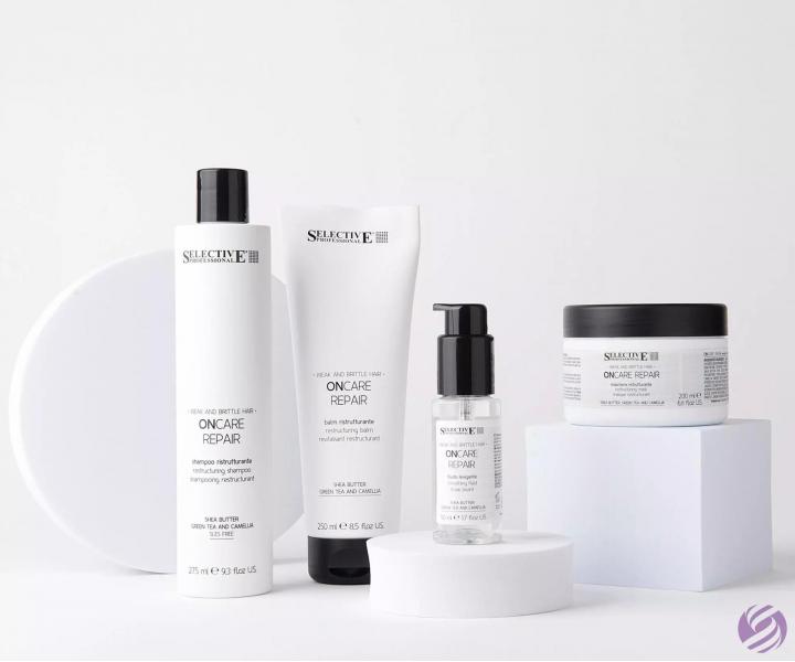 Maska pro po�kozen� a l�mav� vlasy Selective Professional OnCare Repair Mask - 500 ml