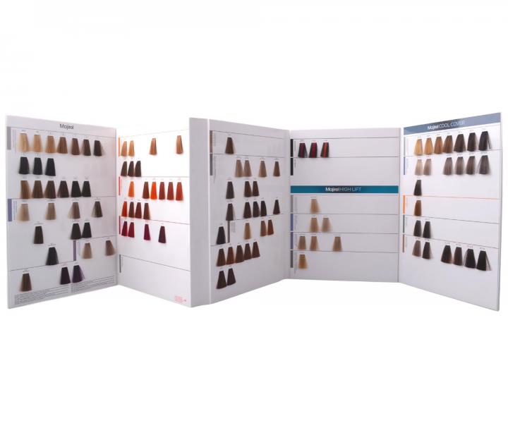 Vlasov� vzorn�k barev Lor�al Professionnel Majirel