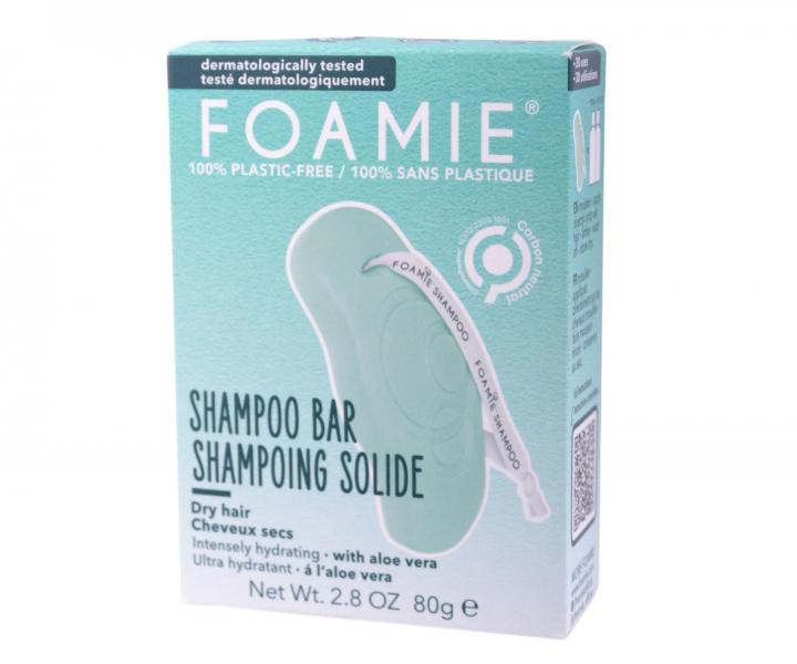 Tuh� �ampon pro such� vlasy Foamie Shampoo Bar Aloe You Vera Much - 80 g